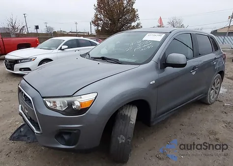 2015 Mitsubishi Outlander Sport Es из США, поврежденный, VIN 4A4AP3AUXFE026774